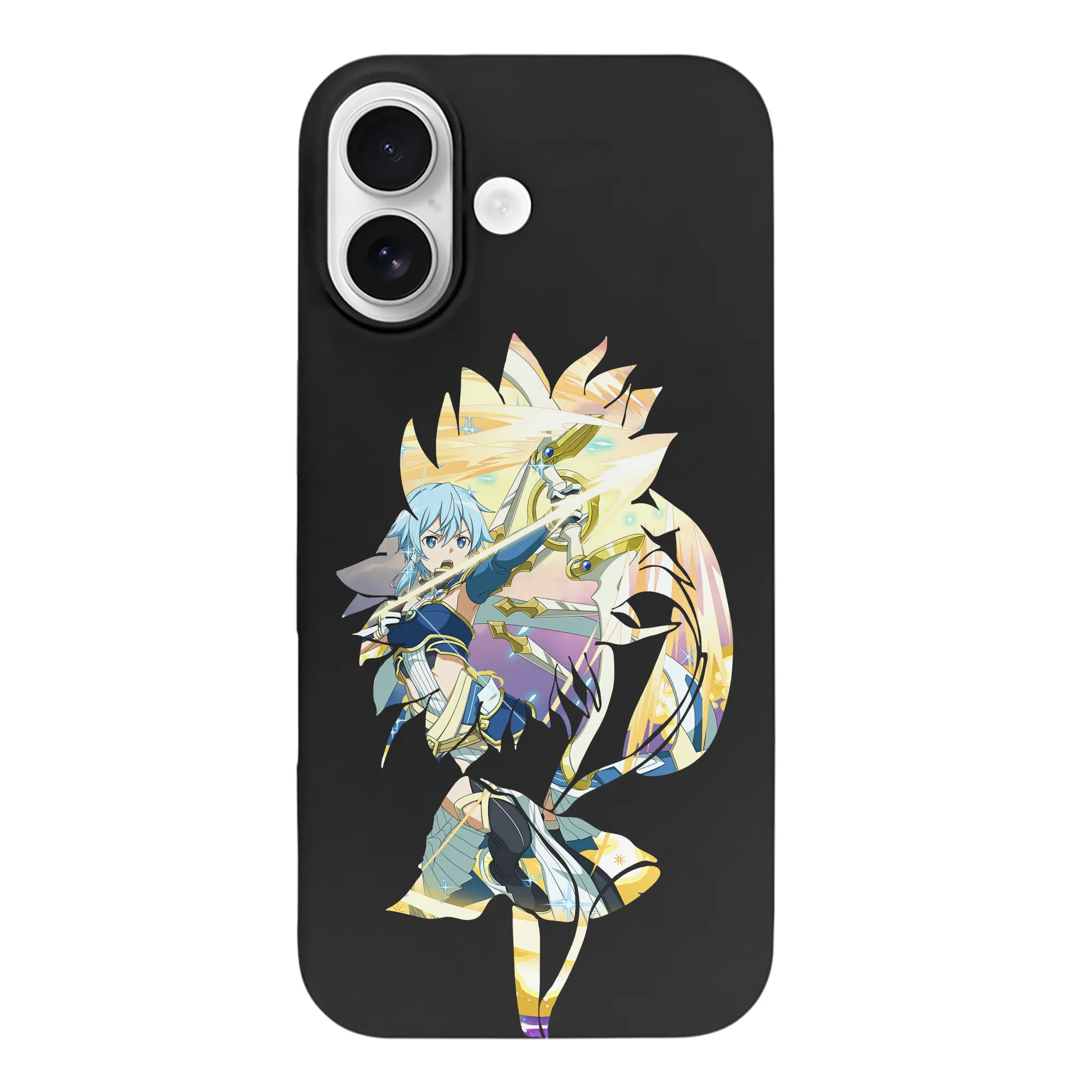 ソードアートオンライン グッズ シノン - iPhone 17 シリーズ シリコンケース 薄型 耐衝撃 指紋防止 ソフトタッチカバー 精密フィット 傷防止 保護ケース iPhone 17/17 Air/17 Pro/17 Pro Max 対応